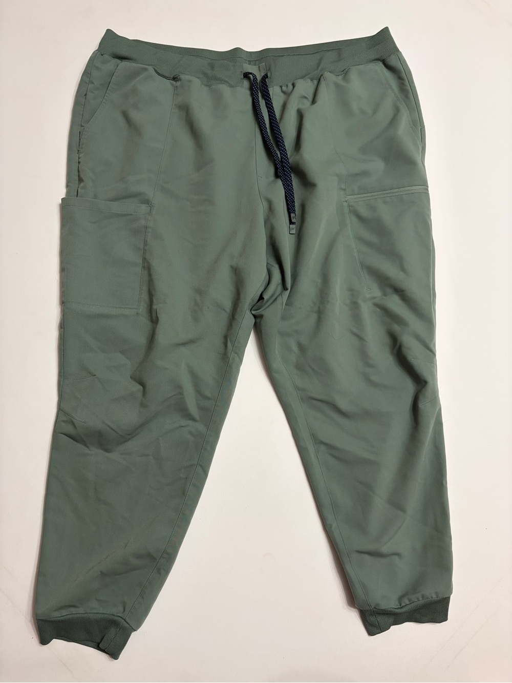 Fabletics the one Olive Green Men's Jogger Pants with Drawstring size 3XL